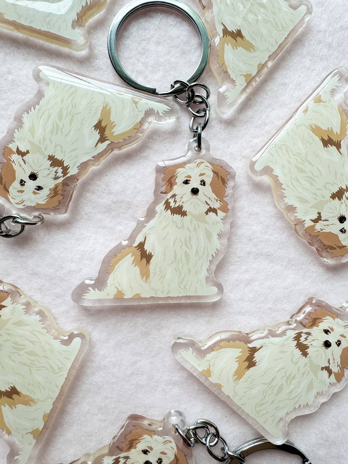 Lhasa Apso Keychain