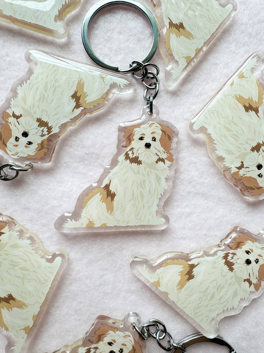 Lhasa Apso Keychain