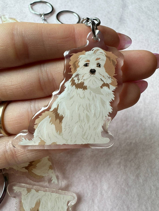 Lhasa Apso Keychain