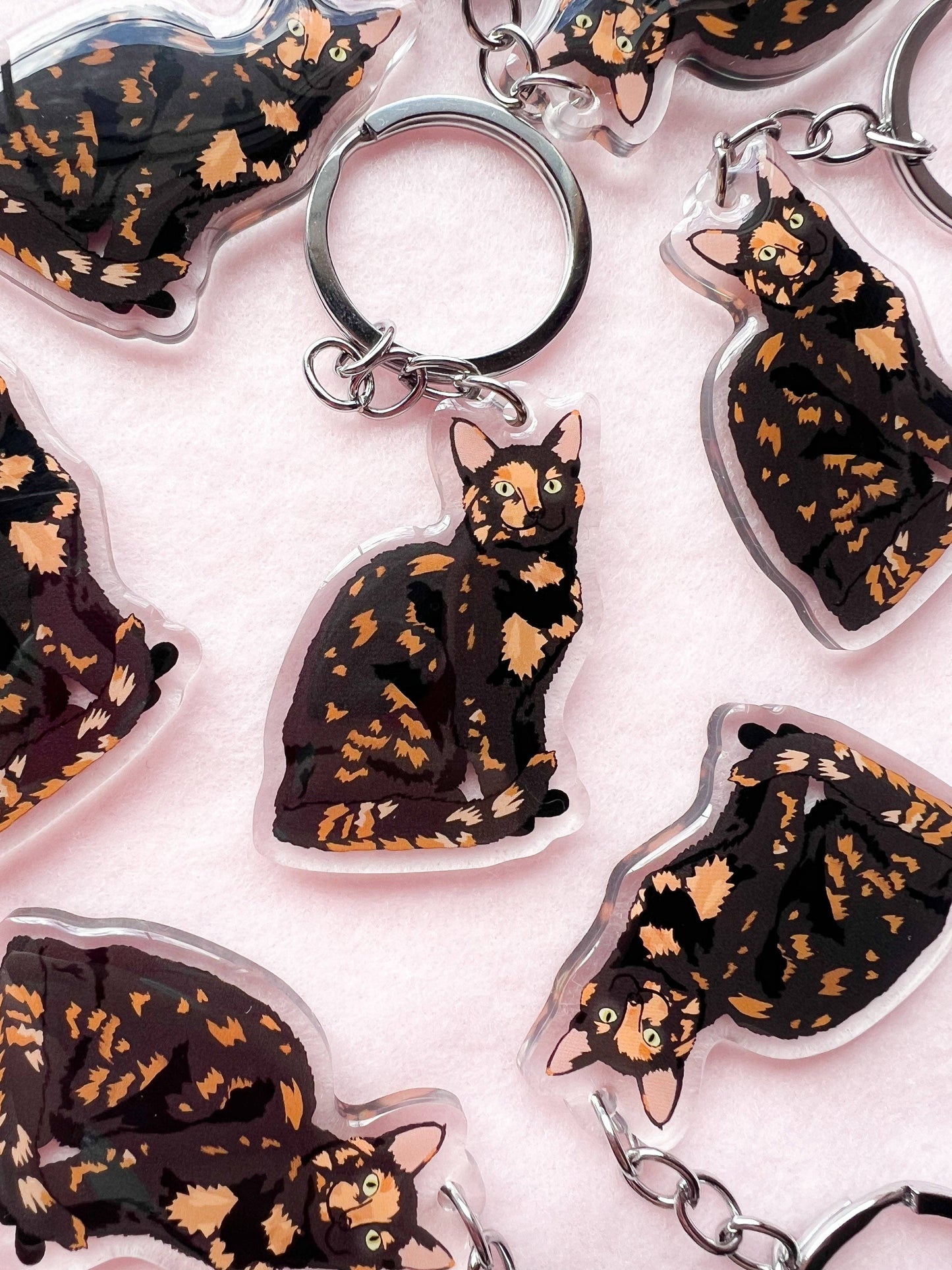 Tortoiseshell Keychain