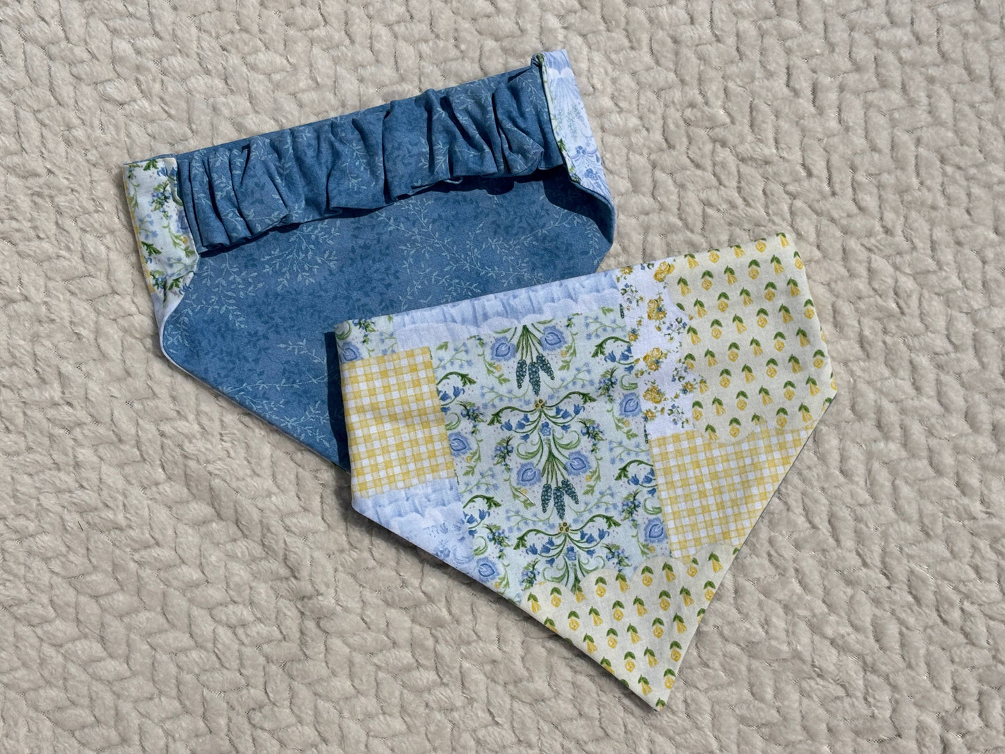 Butter Blue Quilt Bandana