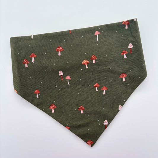 Olive Mushroom Bandana