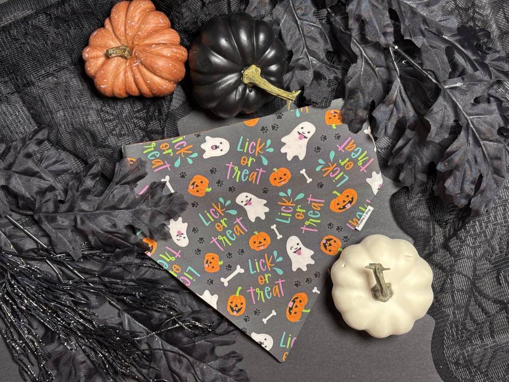 Lick or Treat Bandana