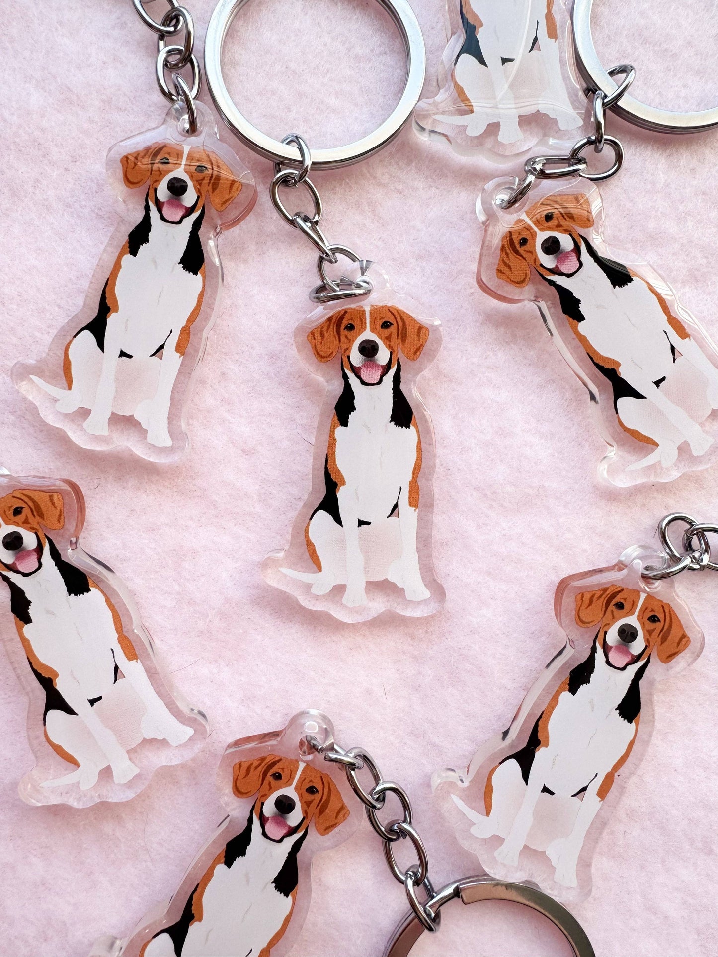 Foxhound Keychain