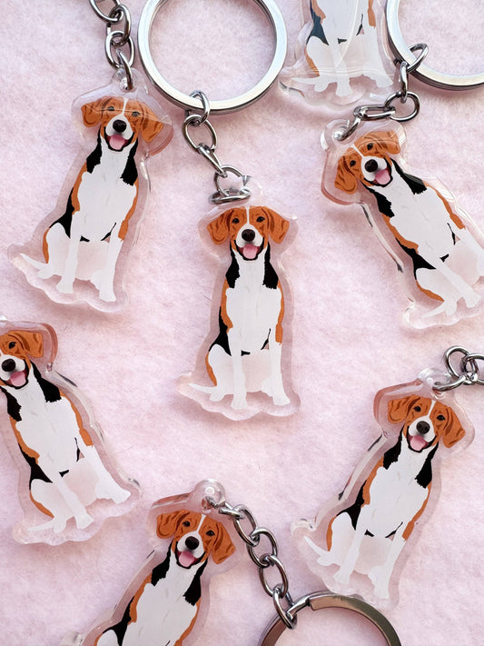 Foxhound Keychain
